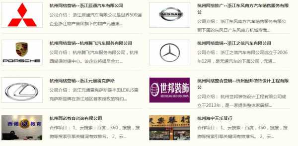 杭州网络营销公司排名（杭州专业网站营销）